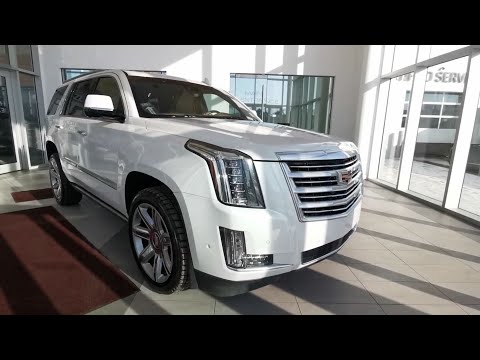 White 2019 Cadillac Escalade Platinum Review Edmonton AB - Wolfe Cadillac Edmonton