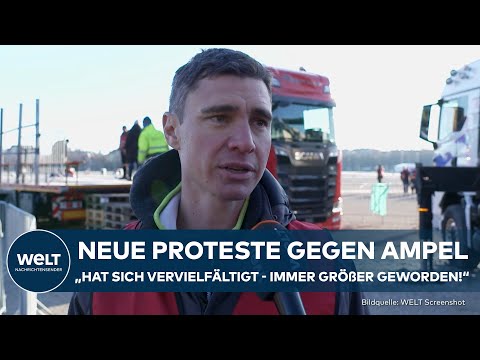 DEUTSCHLAND: Großdemo in München! Proteste gegen Ampel erhalten mehr Zulauf