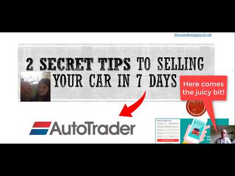 Sell My Car, Online in 7 Days - Autotrader Prices & Advert - Used Car Guy