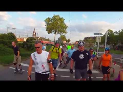 Skatenight Mannheim 10.7.2013 Teil3 Strecke Schoenau