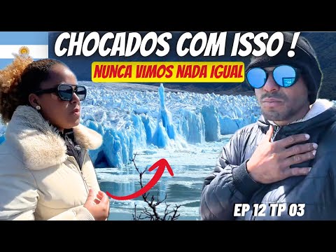 Stunning scenes at the Perito Moreno Glacier in El Calafate.