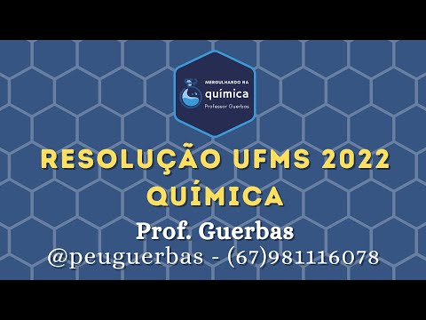 Resolução Química UFMS 2022