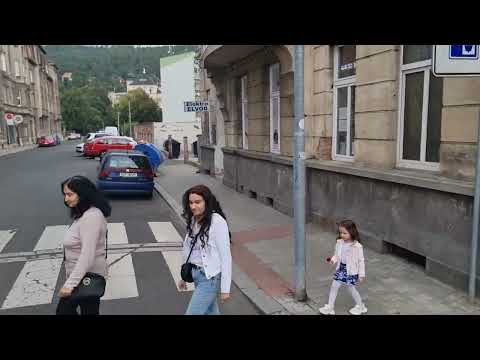 Walking in Děčín Czech Republic part 1 of 2
