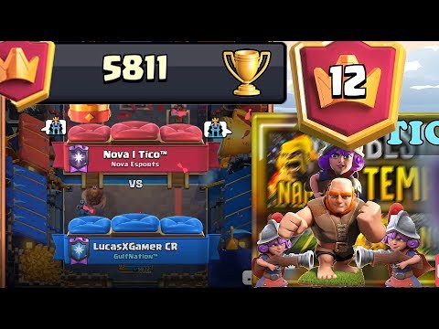 LucasXgamer and Tico 5800 Live Ladder Push Clash Royale