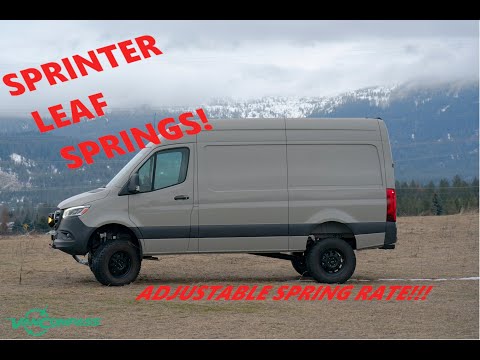 Van Compass Opti-Rate Leaf Spring System