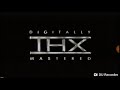 THX Digitally Mastered 1998 Company Logo VHS Capture High Tone 7
