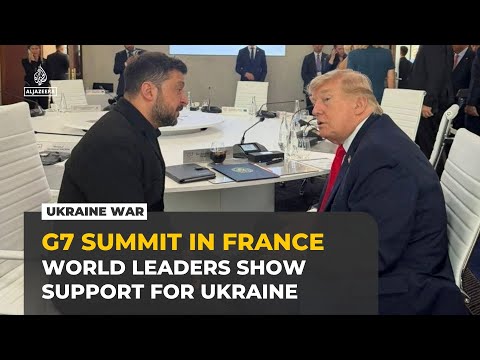 Trump says he will push for peace in Ukraine after meeting Zelenskyy at G7