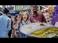 Eating INDIAN Vegetarian STREET FOOD With A Local