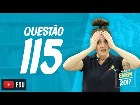 Enem 2016 - Linguagens | Questão 115 (Caderno Rosa)