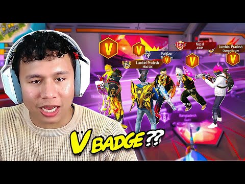 Golden Hiphop S02 V Badge Youtubers & Jadugars Vs Tonde Gamer 😱 Free Fire Max