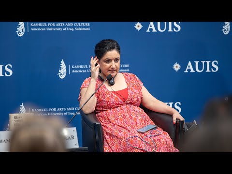 Pervin Chakar at Sulaimani Forum for Culture and Arts