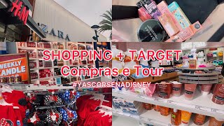 VLOG: FOMOS NO SHOPPING E NA TARGET - gastei mais de 500 dólares #YASCORSENADISNEY