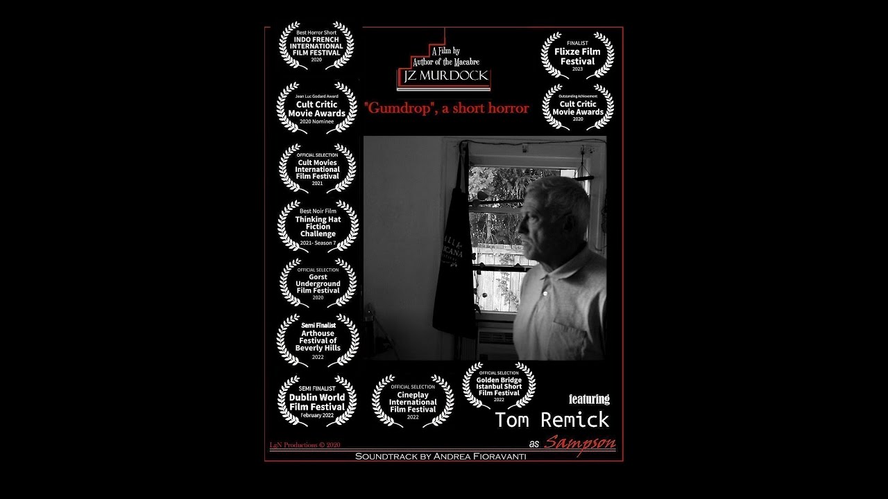 Movie trailer for "Gumdrop", a short horror - Soundtrack by Andrea Fioravanti Soundtrack w/Awards