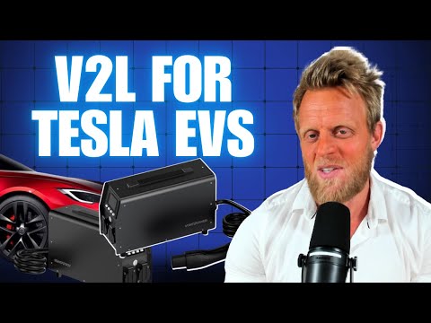 VortiPower VP20 is a V2L adapter that works with all Tesla's worldwide
