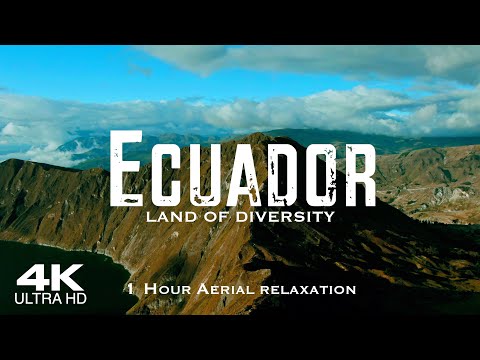 [4K] ECUADOR 🇪🇨 1 Hour Drone Aerial Relaxation Film | Quito South America
