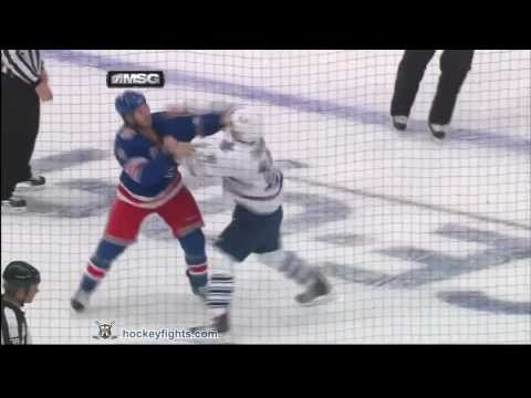 Mike Brown vs Brandon Prust Oct 15, 2010