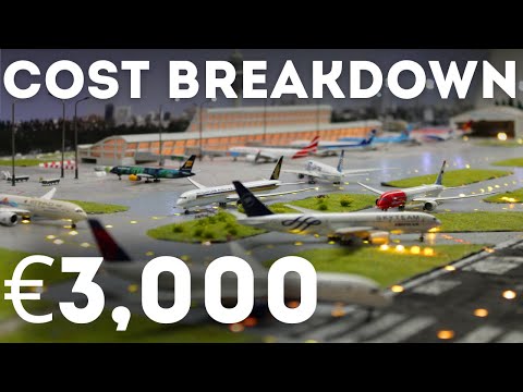 The COMPLETE Cost Breakdown of My €3000+ Model Airport