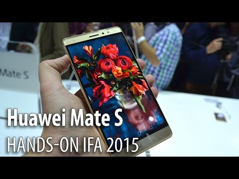 Huawei Mate S Hands-On în Limba Română #IFA2015 - Mobilissimo.ro