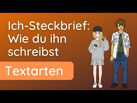 Ich Steckbrief ✅ Erklärung und Beispiel