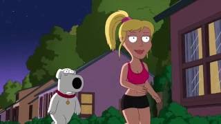 Family Guy - Brian Goes For a Run and Gets to Bone