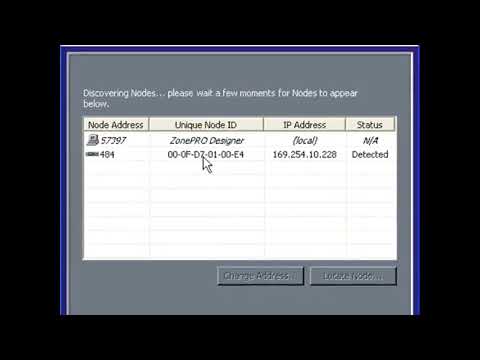 ZonePRO - Configuring the Ethernet Connection - Part 9 - Video Manual Series