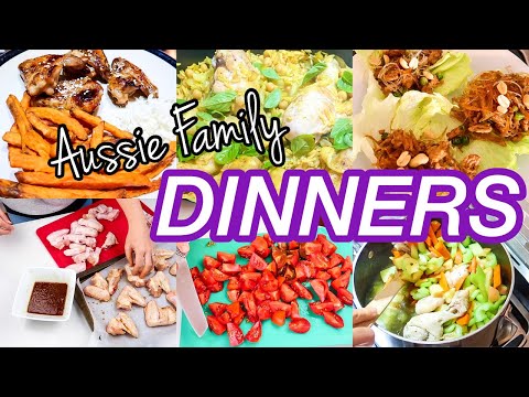 WHAT'S FOR DINNER AUSTRALIA | COOK WITH ME 2021 | EASY MEALS FAMILY OF 4 (Kids Friendly)