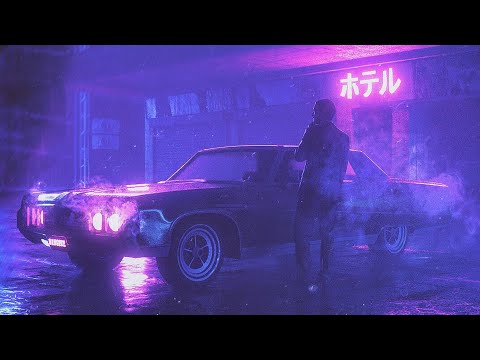 Chill Cyberpunk Synthwave - Rain City // Royalty Free No Copyright