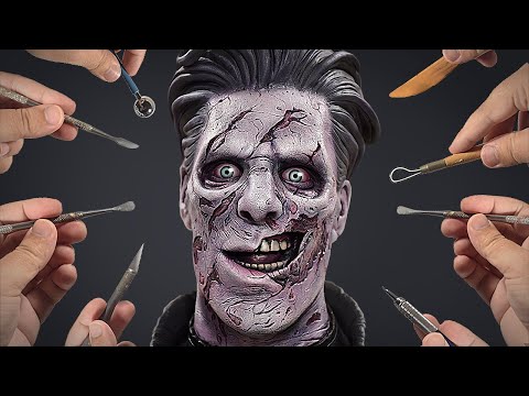 ZOMBIE Doctor STRANGE Sculpture from Doctor Strange in the Multiverse of Madness