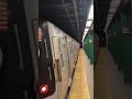 MTA R160B G TRAIN LEAVING AT METROPOLITAN AVENUE