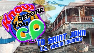 Know Before You Go - Saint John U.S. Virgin Islands