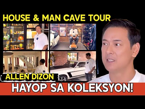 EXCLUSIVE TOUR SA BAHAY AT MAN CAVE NG AWARD WINNING ACTOR NA SI ALLEN DIZON