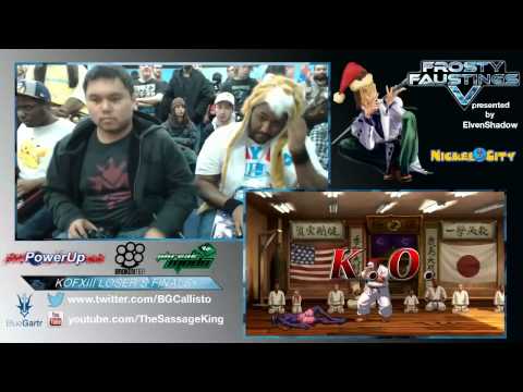 FFV KOFXIII Losers' Finals - Jamarr (Benimaru/Hwa/Takuma) vs. James Jr. (King/Mr. Karate/Kim)
