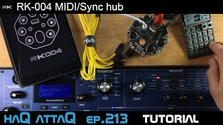 Retrokits RK-004 MIDI/Sync hub │MyVolts 5-way Boutique USB - haQ attaQ 213