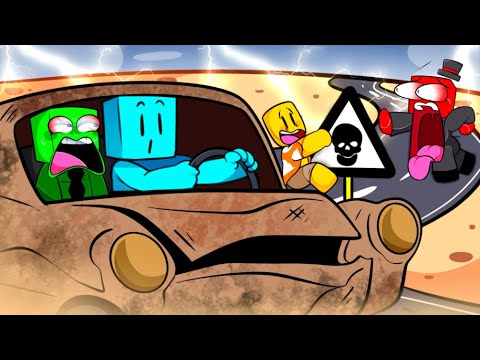 Turma do Problems numa VIAGEM DE CARRO