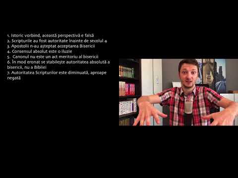 Apologia Ep.040 - O analiză critică a perspectivei catolice/ortodoxe despre formarea Canonului