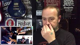 RINGS OF SATURN - INADEQUATE (OFFICIAL GUITAR PLAY THROUGH) REVIEW!!!!!