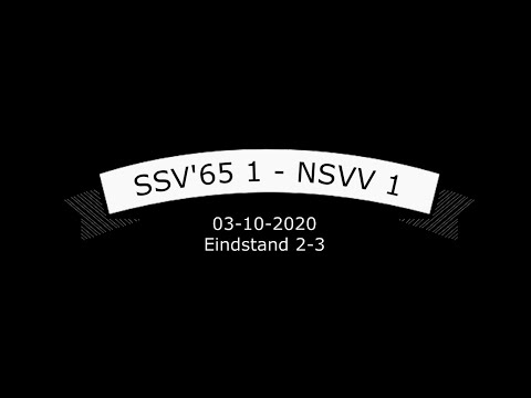 SSV'65 1 - NSVV 1, 03-10-2020