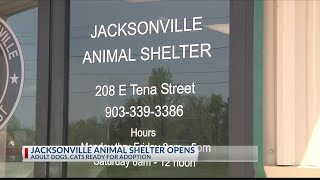 JACKSONVILLE ANIMAL SHELTER OPENS