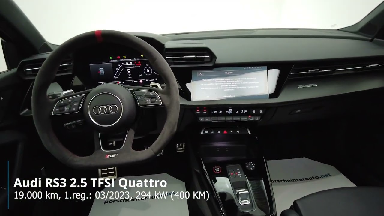 Audi RS3 2.5 TFSI quattro S tronic - LED MATRIČNA ŽAROMETA