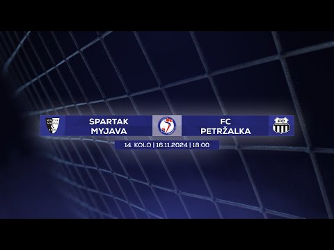 Demišport Liga 2024/2025 14.kolo: Spartak Myjava - FC Petržalka