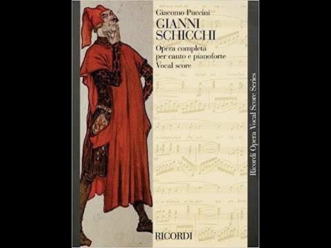 Puccini:  Gianni Schicchi  -  Di Stefano; Albanese; Tajo; Elmo; Votipka; Antonicelli; Metropolitan
