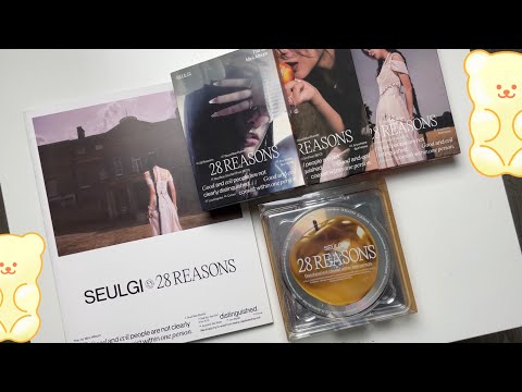 ♡Unboxing Seulgi 슬기 1st Mini Album 28 Reasons (Photobook, Good, &, Evil & Case Ver.)♡