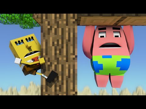 "Spongebob in Minecraft 3" - Animation