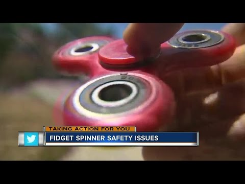 Engineers put fidget spinners to test