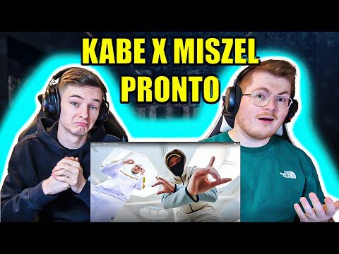 THE BOYS ARE BACK! KABE X MISZEL - PRONTO (prod. Opiat) - ENGLISH AND POLISH REACTION