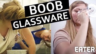 What Glassware Molded From Breasts Really Looks Like