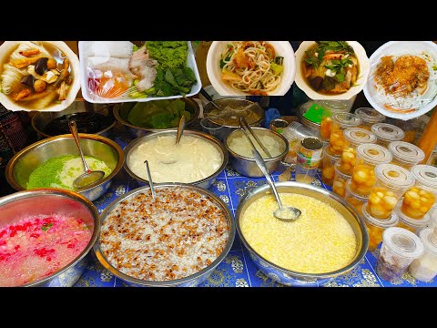 Cambodian Street Food - Market Foods And Breakfast At Boeung Trabaek Market