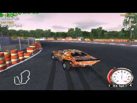 FlatOut Walkthrough Part 20 - Silver: FairGrass Cup