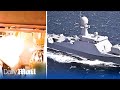 Russian 'Serpukhov' Project 21631 warship burned by Ukrainian special forces in Kaliningrad