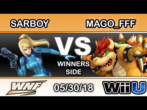 WNF 1.6 - Sarboy (Zero Suit) Vs. Mago_FFF (Bowser) Winners Side - Smash 4